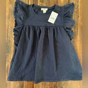 NEW! Crewcuts flutter sleeve swing top for girls